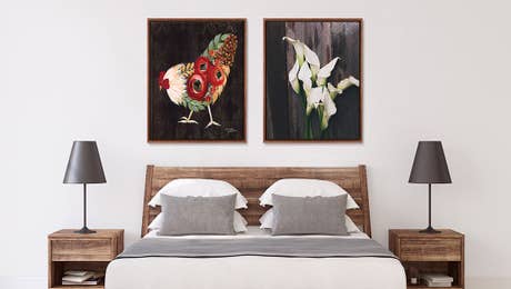 Modern Farmhouse Bedroom Art