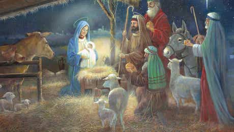 Nativity Scene Art