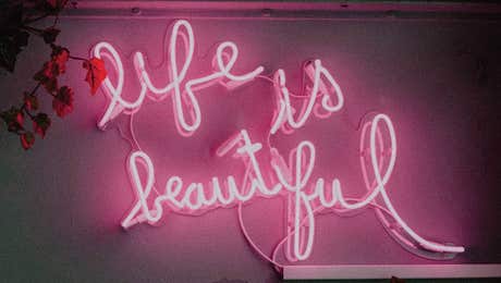 Neon Typography