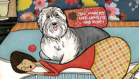 Old English Sheepdog Art