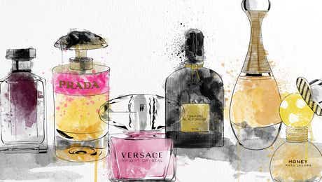 Perfume Bottle Art