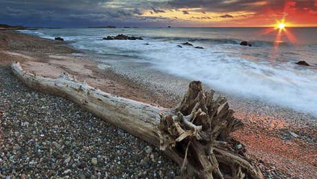 Beach Sunrise & Sunset Art