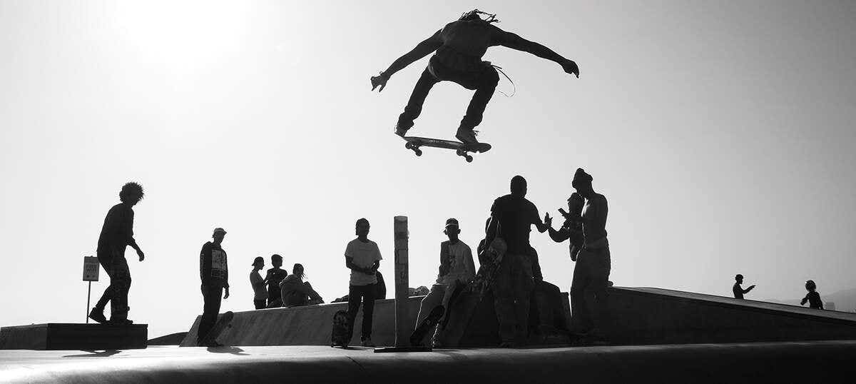 Skateboarder, Skateboarding, Wall Art, Abstract Photography, Photo Print, Canvas Print, Art Print, Home newest Decor, Picture, Ko-007