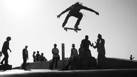 Skateboarding Art