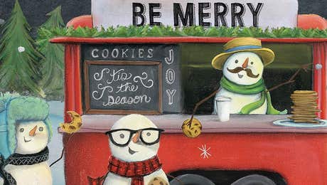 Snowman Art