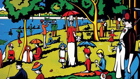 A Sunday on La Grande Jatte Re-imagined