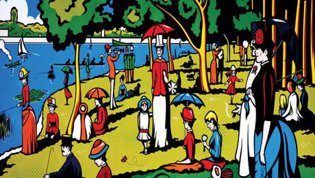 A Sunday on La Grande Jatte Re-imagined