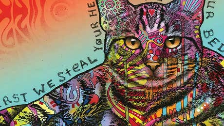 Tabby Cat Art