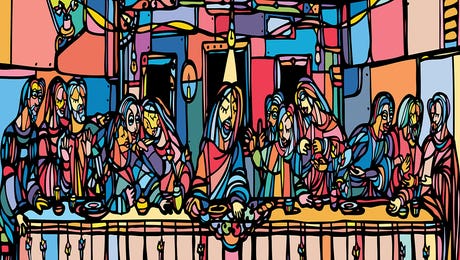 The Last Supper Reimagined Art