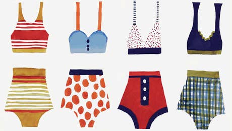 Women's Swimsuit & Bikini Art