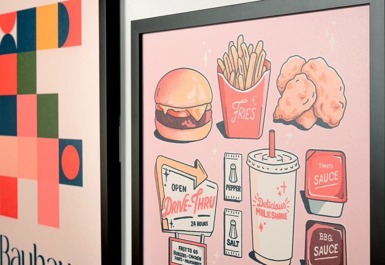 Crisp Clean Gallery Posters
