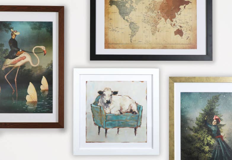 Paper Prints Gallery Wall Content Card