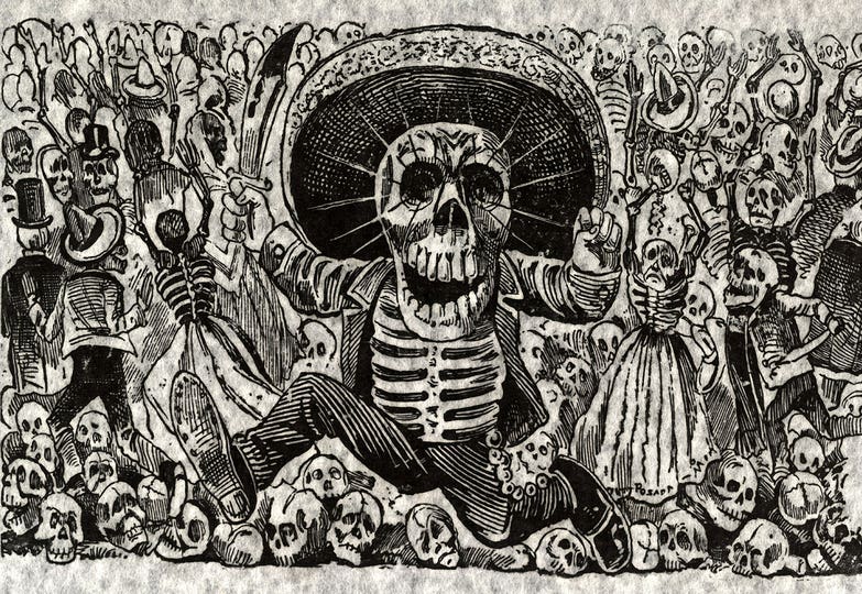 Skeletons - Calavera from Ozxaca
