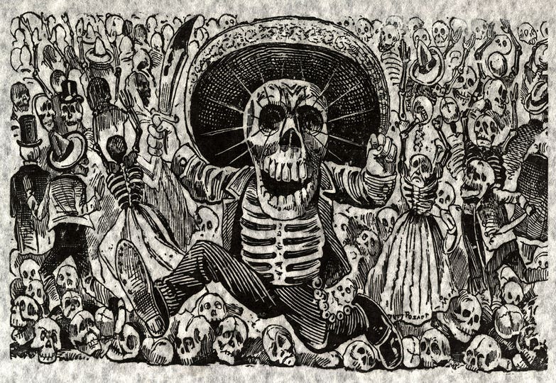 Skeletons - Calavera from Ozxaca