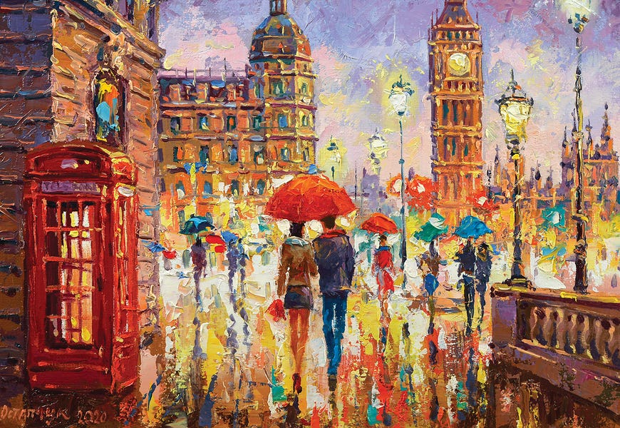 London IV by Andrej Ostapchuk