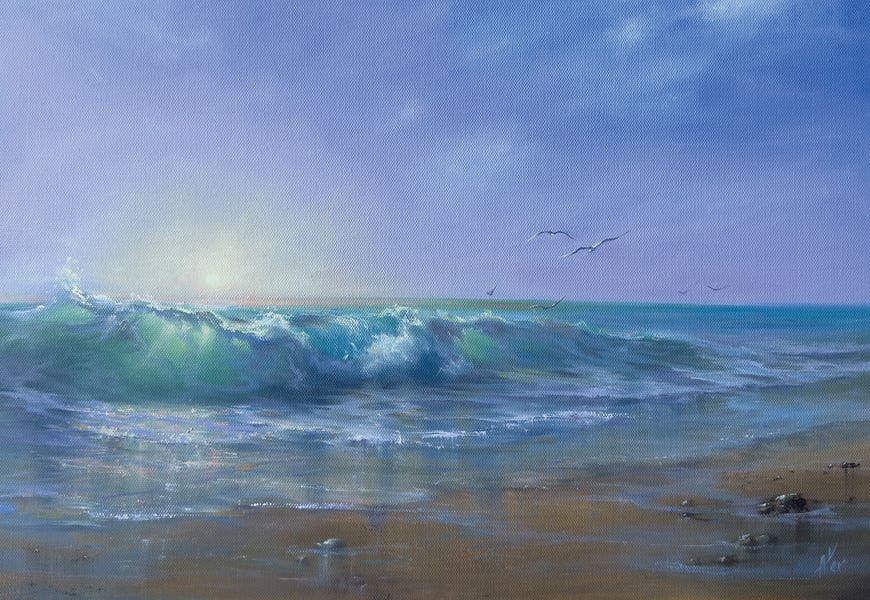 Chasing Sunrise by Alesia Yeremeyeva