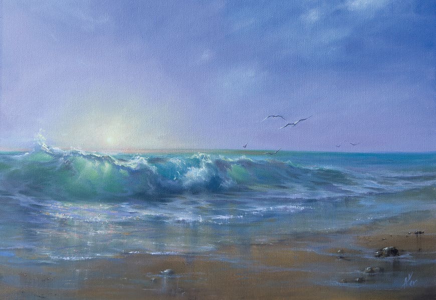 Chasing Sunrise by Alesia Yeremeyeva