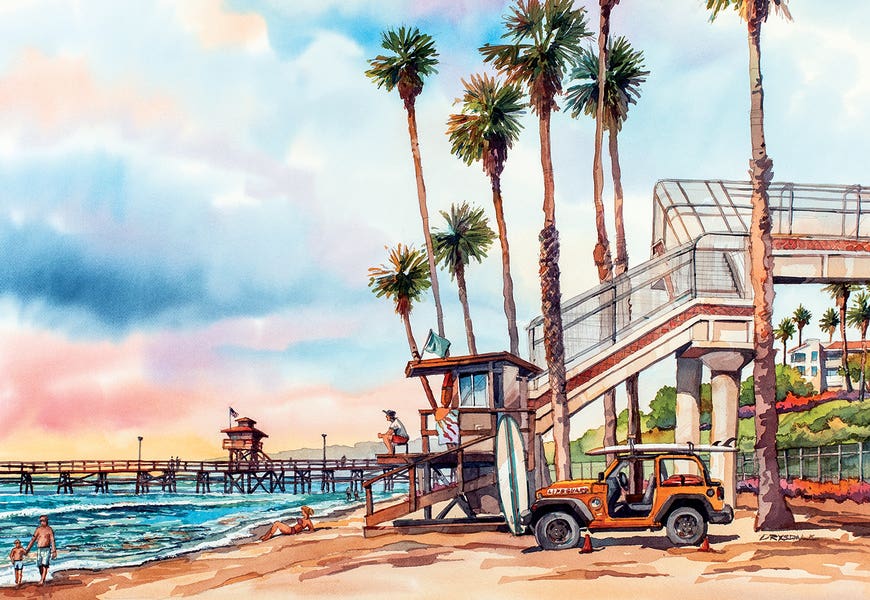 T Street San Clemente by Bill Drysdale