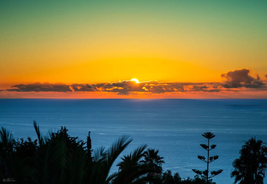 Sunset Tenerife by Ben Heine