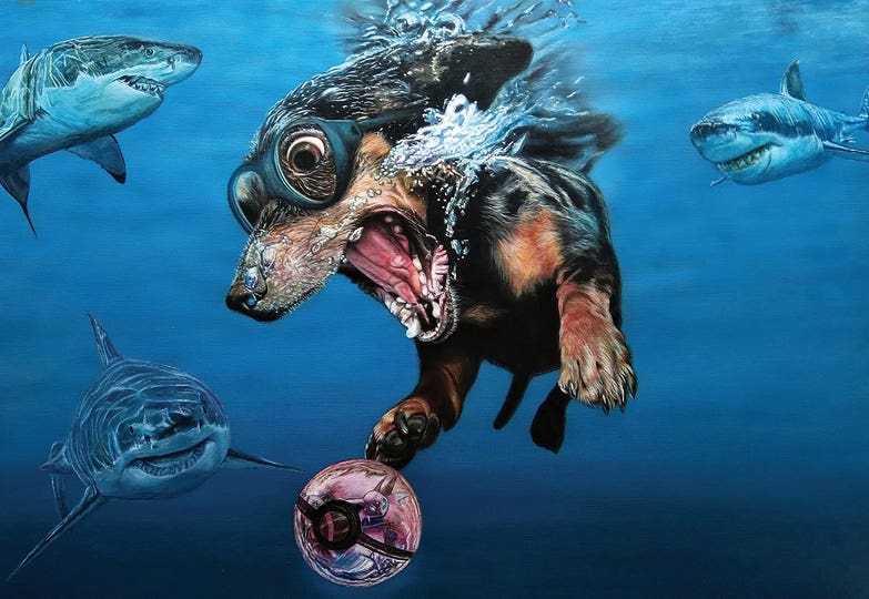 Art Prints Celebrating Dog Paintings