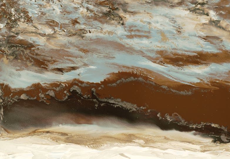 Earth Tone Abstracts feature Collections