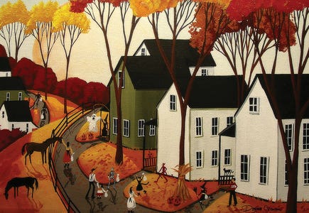 Early Halloween by Debbie Criswell