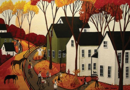 Early Halloween by Debbie Criswell