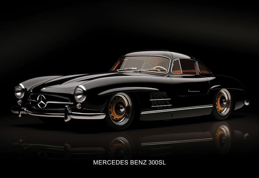 Mercedes Benz 300SL by Durro Art
