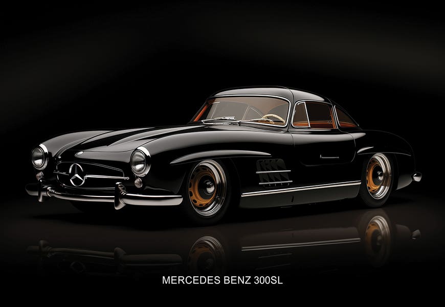 Mercedes Benz 300SL by Durro Art 