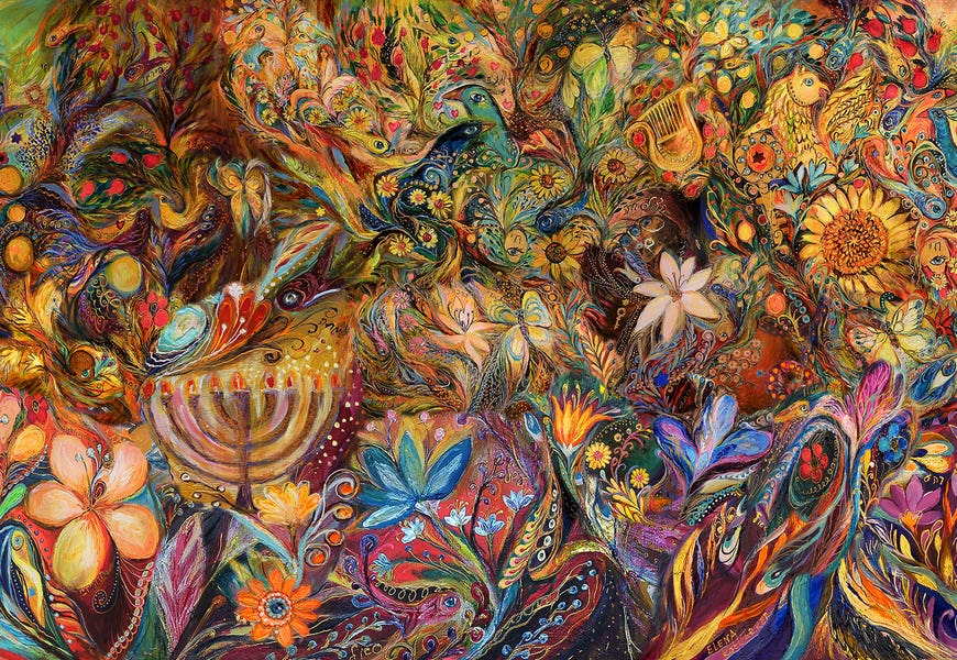 The Fairytales Of Chagall I by Elena Kotliarker