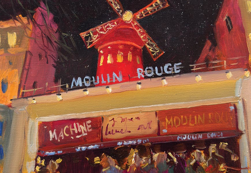 Moulin Rouge by Evgeniia Mekhova