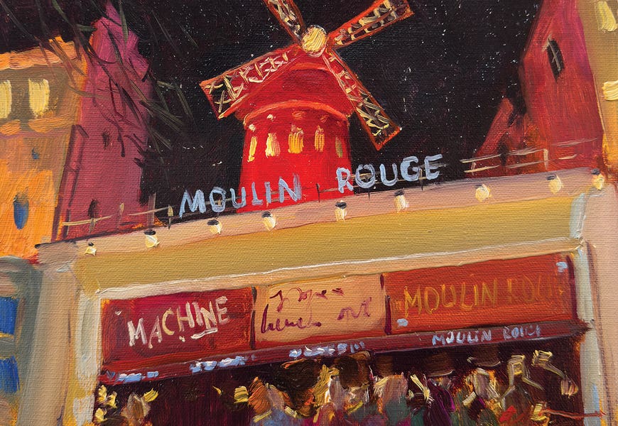 Moulin Rouge by Evgeniia Mekhova