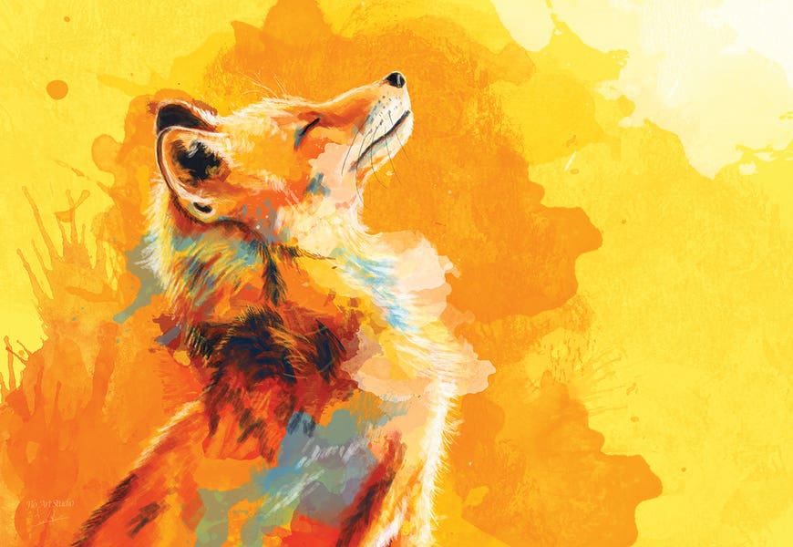 Blissful Light by Flo Art Studio
