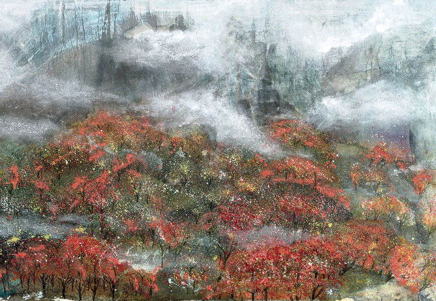Misty Ridge by Ming Franz
