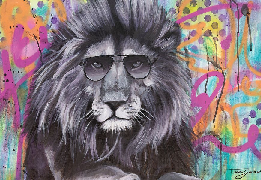 You Can't Hide Your Lion Eyes by Tara Gamel
