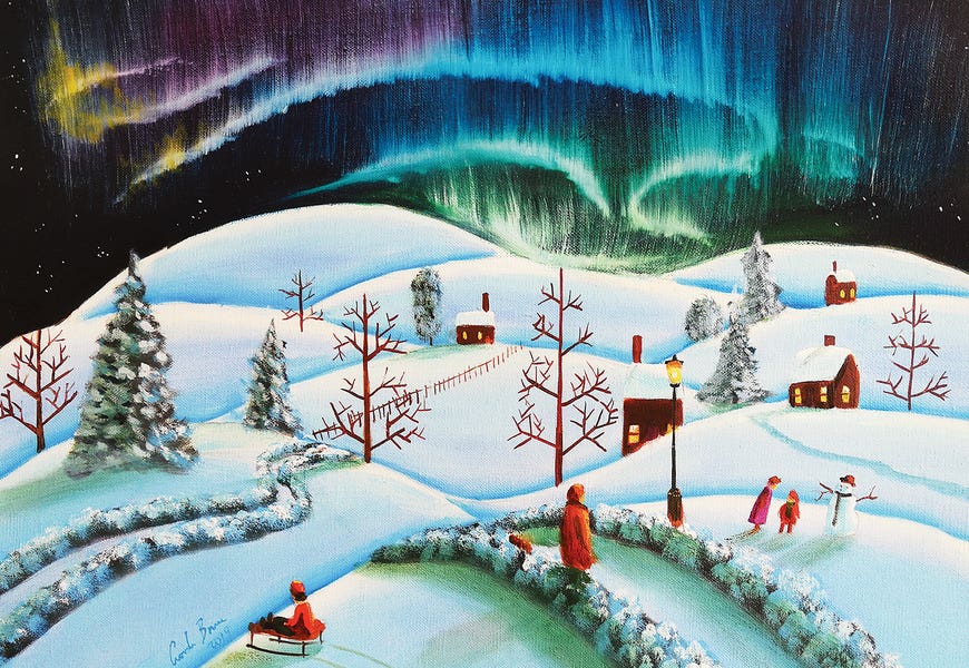 The Northern Lights by Gordon Bruce