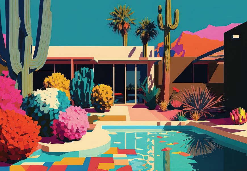 The Good Life VI by Hugo Valentine