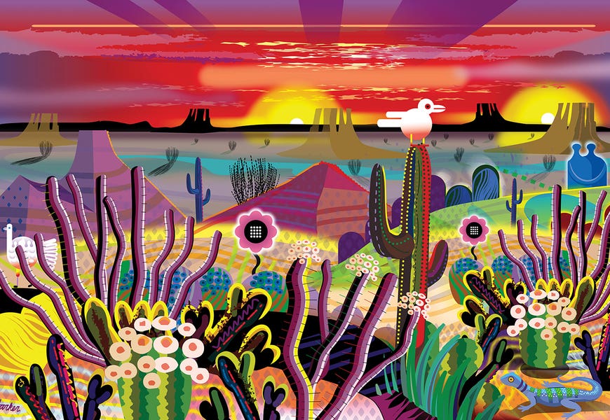 Garden Of Eden by Charles Harker