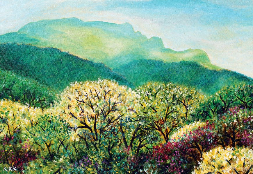 Summer On Grandfather Mountain by Jerry Lee Kirk