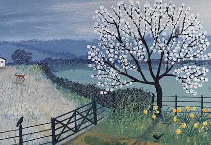 Spring Moon by Jo Grundy