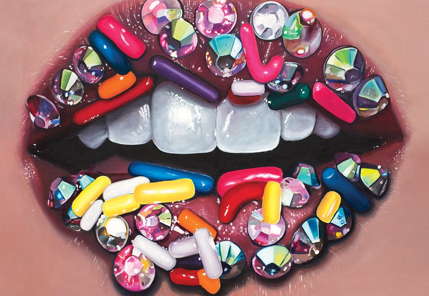 Candy Lips by Julia Ryan