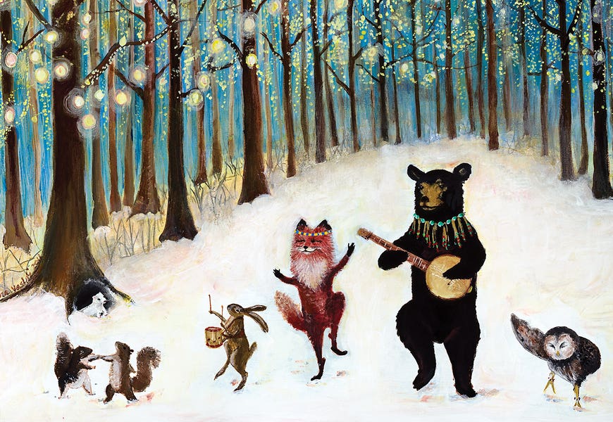 Forest Festivities by Jahna Vashti