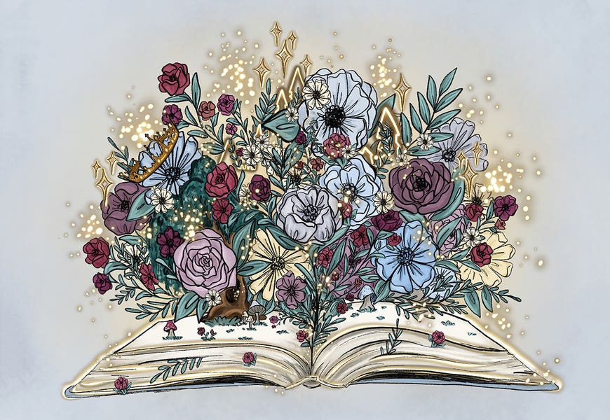 Fairytale Florals by Katie Bryant