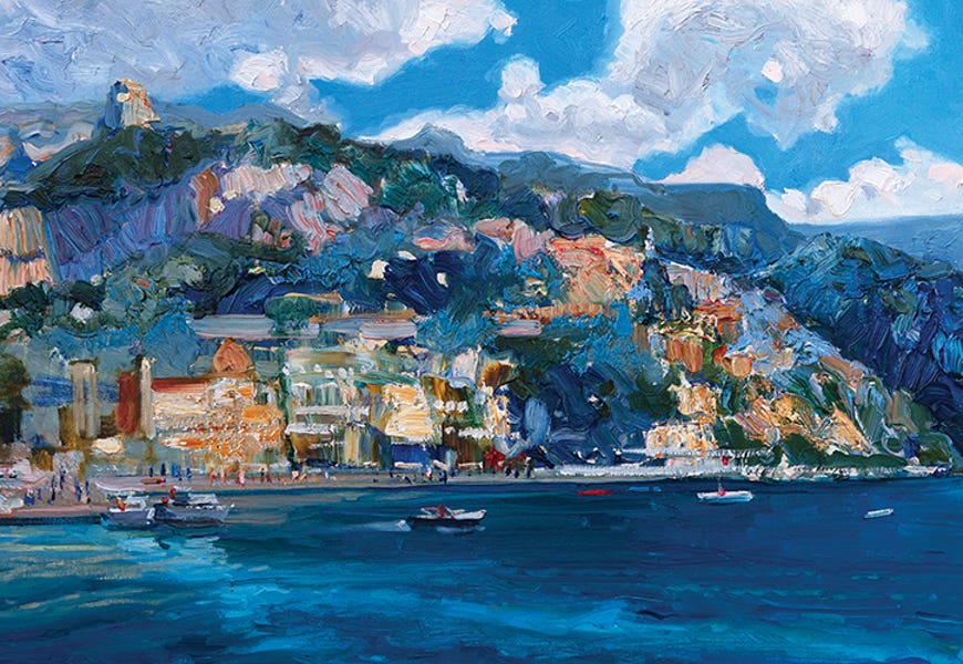 Positano by Khanlar Asadullayev