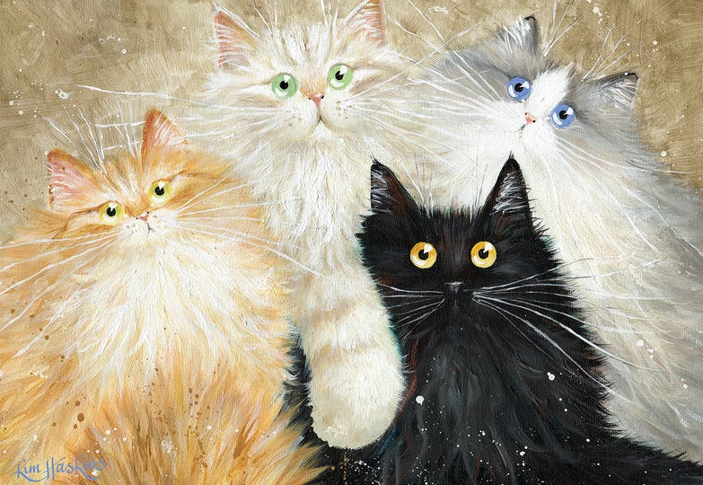 Die Flauschige Bande (The Fluffy Gang) by Kin Haskins