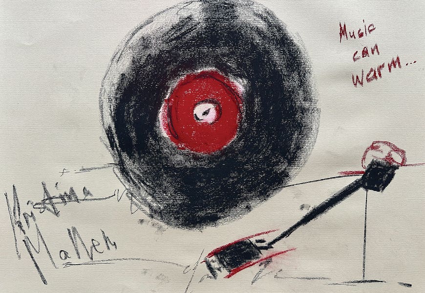 Music Can Warm by Kristina Mallen