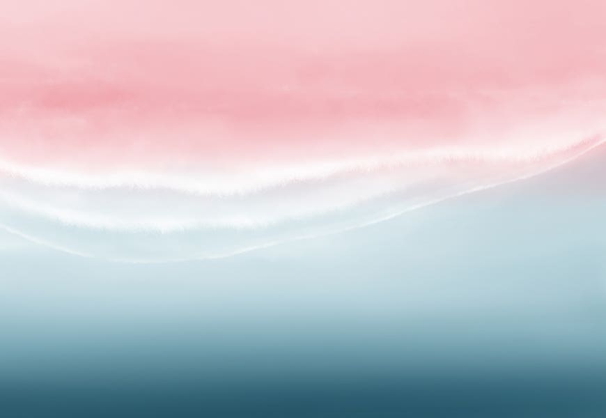 Pink Beach II by Karine Tonial Grimm