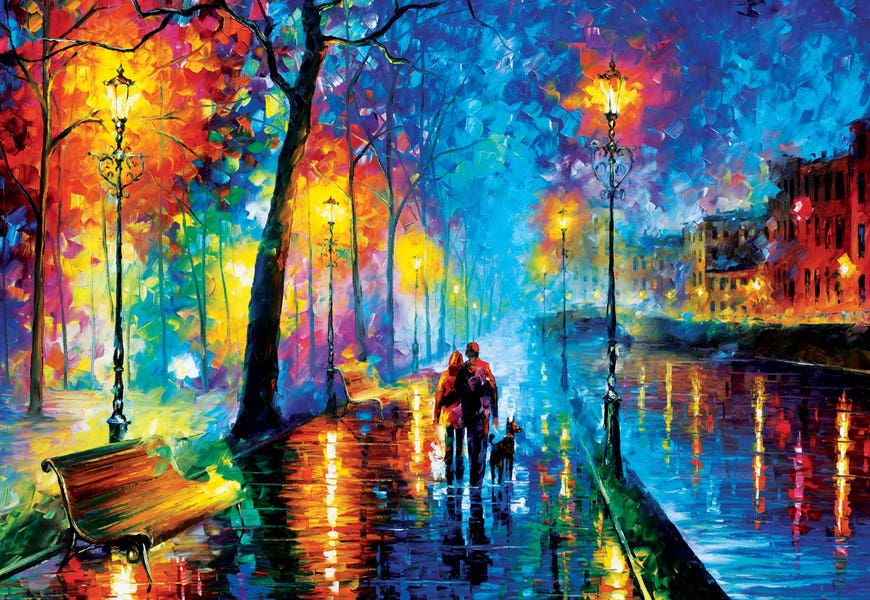 Melody Of The Night by Leonid Afremov