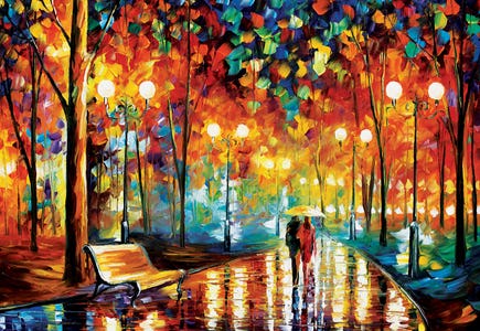 Rain's Rustle II by Leonid Afremov