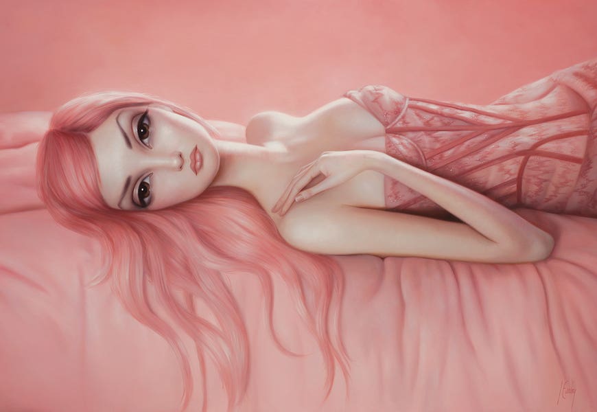Audrey by iCanvas Artist Lori Earley
